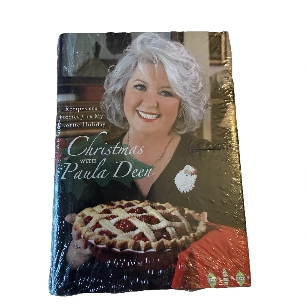 2008 Christmas with Paula Deen Recipes Hardcover New Sealed